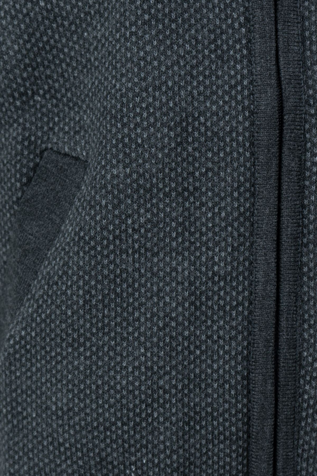 Erkek Kışlık Şık Yünlü Örme Triko Yelek Fermuarlı Cepli Armalı Hakim Yaka Rahat Klasik Model